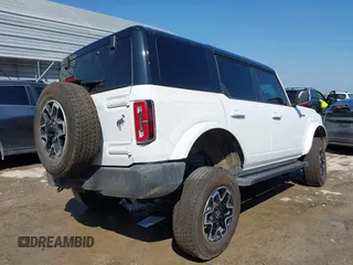 2024 Ford Bronco Outer Banks с VIN 1FMDE8BH3RLB55220, выставлен на аукционе IAAI как лот 42290827 с пробегом 9 415 миль миль и . История ставок и продаж доступна на DreamBid. Изображение 4.