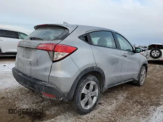 2021 Honda HR-V LX with VIN 3CZRU5H3XMM702749, listed as a Copart auction lot 42146225 with 81,515 mi miles and Salvage Title. Bid and sale history available at carsss.com. Image 3.