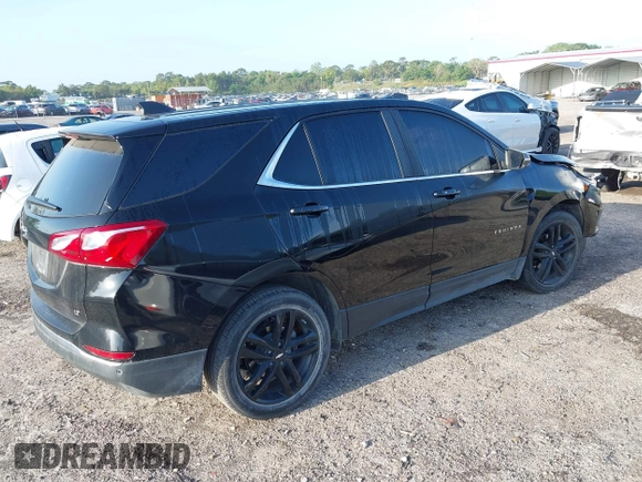 2021 Chevrolet Equinox LT with VIN 3GNAXKEVXML335783, listed as a IAAI auction lot 41925460 with 128,772 mi miles. Bid and sale history available at carsss.com. Image 4.