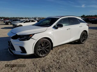 2024 Lexus RX with VIN 2T2BAMCA0RC059081, listed as a Copart auction lot 83385244 with 5,637 mi miles and Salvage Title. Bid and sale history available at carsss.com. Image 1.
