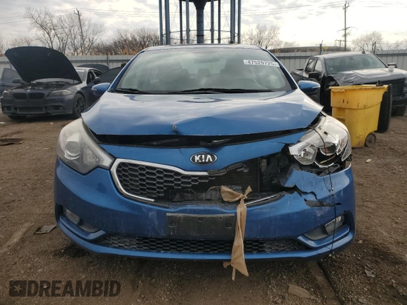 2015 Kia Forte EX with VIN KNAFX4A85F5304855, listed as a Copart auction lot 47529725 with 105,489 mi miles and Salvage Title. Bid and sale history available at carsss.com. Image 5.