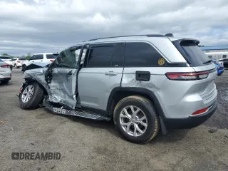 2022 Jeep Grand Cherokee Limited z VIN 1C4RJHBG6N8531726, wystawiony jako Copart lot #56791825 z przebiegiem 23 583 mil mil oraz Szkoda całkowita • Salvage title. Historia ofert i sprzedaży dostępna na DreamBid. Obrazek 2.