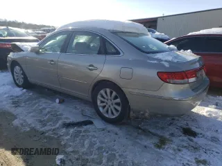2009 Hyundai Azera GLS with VIN KMHFC46D69A352585, listed as a Copart auction lot 41374665 with 107,264 mi miles and Salvage title. Bid and sale history available at DreamBid. Image 2.