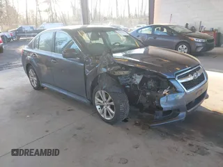 2013 Subaru Legacy Limited with VIN 4S3BMBK62D3043947, listed as a IAAI auction lot 41653855 with 214,715 mi miles and . Bid and sale history available at DreamBid. Image 1.
