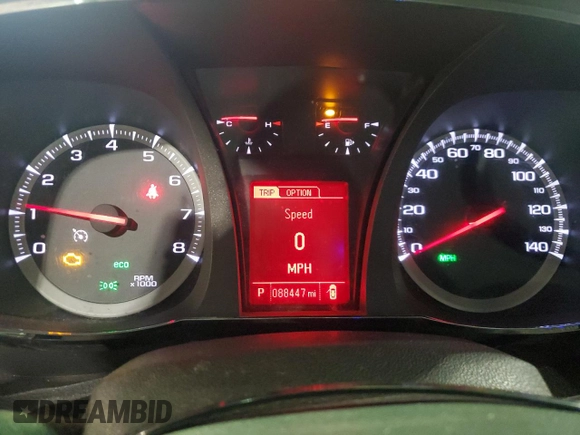 2014 GMC Terrain SLE with VIN 2GKALMEK0E6128786, listed as a Copart auction lot 43732915 with 88,447 mi miles and Clean Title. Bid and sale history available at DreamBid. Image 9.