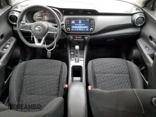 2021 Nissan Kicks SV with VIN 3N1CP5CV2ML495312, listed as a Copart auction lot 48202875 with 57,756 mi miles and Salvage Title. Bid and sale history available at carsss.com. Image 8.