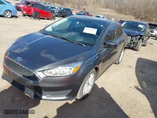 2018 Ford Focus SE with VIN 1FADP3F25JL245809, listed as a IAAI auction lot 41893343 with NaN miles. Bid and sale history available at carsss.com. Image 18.