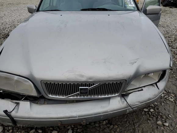 1998 Volvo S70 with VIN YV1LS5547W2436156, listed as a Copart auction lot 84629244 with 0 mi miles and Salvage Title. Bid and sale history available at carsss.com. Image 12.