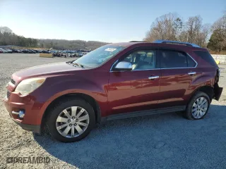 2011 Chevrolet Equinox LT w/2LT with VIN 2CNALPEC0B6318892, listed as a Copart auction lot 47163525 with 143,895 mi miles and Salvage Title. Bid and sale history available at carsss.com. Image 1.