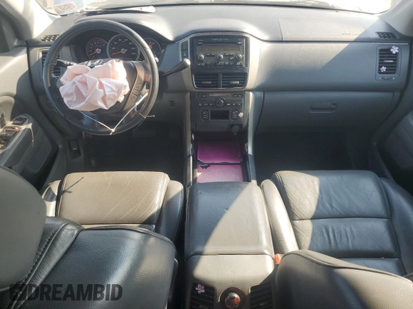 2008 Honda Pilot EX-L with VIN 5FNYF18558B057119, listed as a Copart auction lot 62219805 with 220,929 mi miles and Salvage title. Bid and sale history available at DreamBid. Image 8.