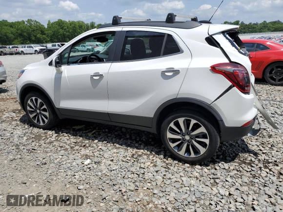 2021 Buick Encore Preferred with VIN KL4CJESB2MB357691, listed as a Copart auction lot 54188224 with 19,571 mi miles and Salvage Title. Bid and sale history available at carsss.com. Image 2.