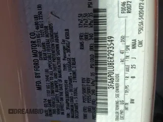 2014 Ford Fusion SE Hybrid with VIN 3FA6P0LU8ER293549, listed as a Copart auction lot 52941565 with 113,755 mi miles and Salvage Title. Bid and sale history available at carsss.com. Image 12.