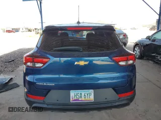 2021 Chevrolet TrailBlazer LS with VIN KL79MMS26MB112567, listed as a Copart auction lot 66202914 with 24,435 mi miles and Salvage Title. Bid and sale history available at DreamBid. Image 6.