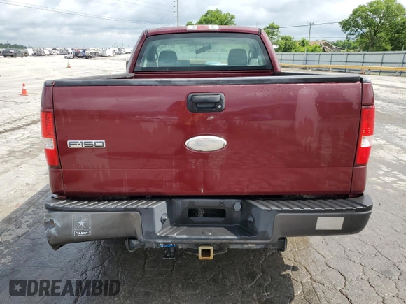 2006 Ford F-150 XL with VIN 1FTRF12276NB28418, listed as a Copart auction lot 58715645 with 161,447 mi miles and Salvage title. Bid and sale history available at DreamBid. Image 6.
