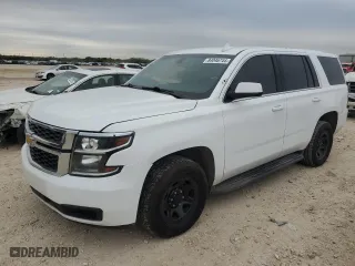 2019 Chevrolet Tahoe Commercial with VIN 1GNLCDEC3KR283773, listed as a Copart auction lot 84046744 with 77,225 mi miles and Clean Title. Bid and sale history available at carsss.com. Image 1.