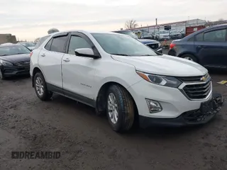 2020 Chevrolet Equinox LT with VIN 3GNAXUEV1LL281039, listed as a IAAI auction lot 41687573 with 36,324 mi miles. Bid and sale history available at carsss.com. Image 1.