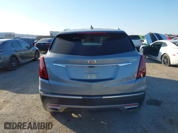 2025 Cadillac XT5 FWD Premium Luxury with VIN 1GYKNCRS7SZ104526, listed as a IAAI auction lot 41468623 with 3,896 mi miles. Bid and sale history available at carsss.com. Image 16.