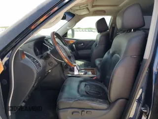 2016 Infiniti QX80 with VIN JN8AZ2NF8G9611892, listed as a Copart auction lot 50199605 with 174,437 mi miles and Clean title. Bid and sale history available at DreamBid. Image 7.