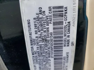 2003 Toyota Solara SE z VIN 2T1CF28P33C607349, wystawiony jako Copart lot #51933765 z przebiegiem Nie podano mil oraz Szkoda całkowita • Salvage title. Historia ofert i sprzedaży dostępna na DreamBid. Obrazek 12.