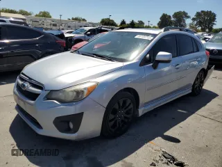 2013 Subaru Impreza Special Sports Limited with VIN JF1GPAS64D2818624, listed as a Copart auction lot 66104745 with 141,632 mi miles and Salvage title. Bid and sale history available at DreamBid. Image 1.