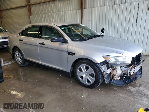 2013 Ford Police Interceptor with VIN 1FAHP2M8XDG127058, listed as a Copart auction lot 55180765 with 126,645 mi miles and Salvage title. Bid and sale history available at DreamBid. Image 4.