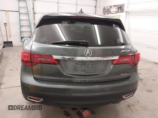 2015 Acura MDX Tech Pkg with VIN 5FRYD4H43FB015168, listed as a IAAI auction lot 41342807 with 85,366 mi miles. Bid and sale history available at carsss.com. Image 16.