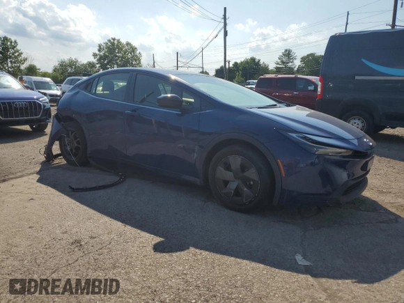 2023 Toyota Prius LE z VIN JTDACAAU8P3000694, wystawiony jako Copart lot #63066504 z przebiegiem 34 371 mil mil oraz Szkoda całkowita • Salvage title. Historia ofert i sprzedaży dostępna na DreamBid. Obrazek 4.