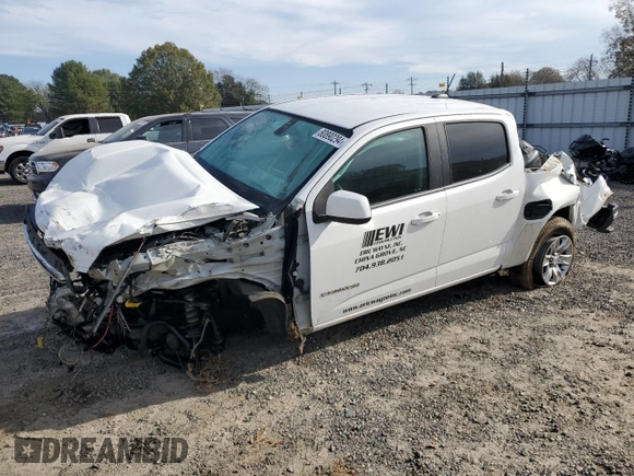 2018 GMC Canyon 4WD SLE with VIN 1GTG6CEN6J1306263, listed as a Copart auction lot 80890294 with Not provided miles and Salvage title. Bid and sale history available at DreamBid. Image 1.