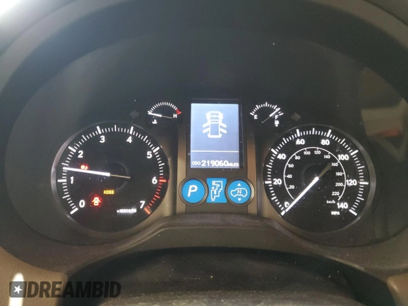 2012 Lexus GX 460 Premium with VIN JTJJM7FX4C5046554, listed as a Copart auction lot 46518085 with 219,060 mi miles and Salvage title. Bid and sale history available at DreamBid. Image 9.