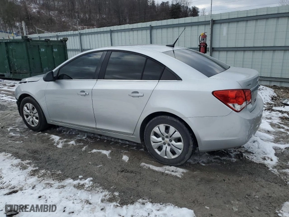 2012 Chevrolet Cruze LS with VIN 1G1PC5SH3C7317748, listed as a Copart auction lot 44415485 with 116,386 mi miles and Salvage Title. Bid and sale history available at carsss.com. Image 2.