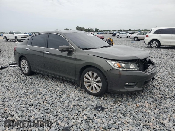 2013 Honda Accord EX with VIN 1HGCR2F73DA123232, listed as a Copart auction lot 59505905 with 118,478 mi miles and Salvage title. Bid and sale history available at DreamBid. Image 4.