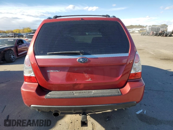 2006 Subaru Forester 2.5 X w/Premium Pkg with VIN JF1SG65606G752260, listed as a Copart auction lot 78080844 with 158,443 mi miles and Salvage Title. Bid and sale history available at carsss.com. Image 6.