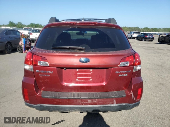 2011 Subaru Outback Limited Power Moon with VIN 4S4BRBKC7B3345878, listed as a Copart auction lot 61871205 with 157,879 mi miles and Salvage title. Bid and sale history available at DreamBid. Image 6.