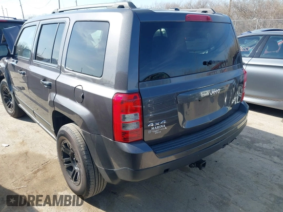 2016 Jeep Patriot Sport with VIN 1C4NJRBB2GD669119, listed as a IAAI auction lot 41836041 with 143,144 mi miles and . Bid and sale history available at DreamBid. Image 3.