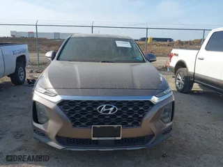2019 Hyundai Santa Fe SE with VIN 5NMS23AD3KH117001, listed as a IAAI auction lot 41898888 with 108,418 mi miles. Bid and sale history available at carsss.com. Image 12.