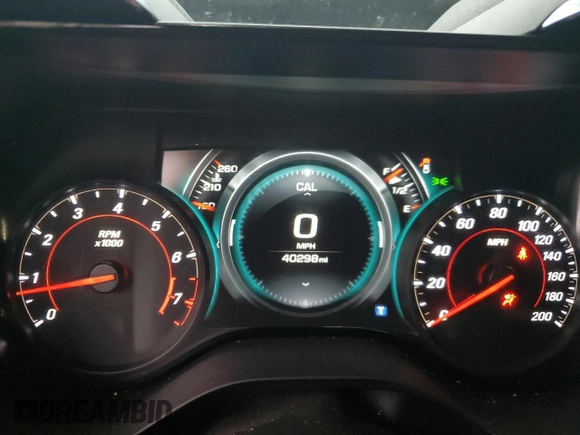 2018 Chevrolet Camaro 1SS with VIN 1G1FE1R71J0160237, listed as a Copart auction lot 48487665 with 40,298 mi miles and Salvage Title. Bid and sale history available at DreamBid. Image 9.