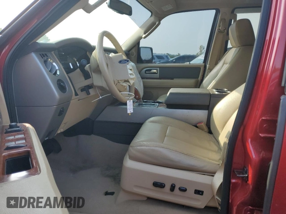 2008 Ford Expedition Eddie Bauer with VIN 1FMFU18578LA72551, listed as a Copart auction lot 57608845 with 113,669 mi miles and Salvage title. Bid and sale history available at DreamBid. Image 7.
