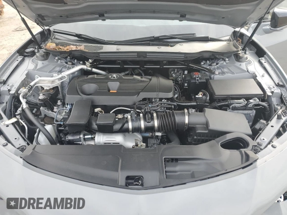 2025 Acura TLX w/A-Spec Package with VIN 19UUB6F56SA000665, listed as a Copart auction lot 45794825 with 2,885 mi miles and Salvage Title. Bid and sale history available at DreamBid. Image 12.