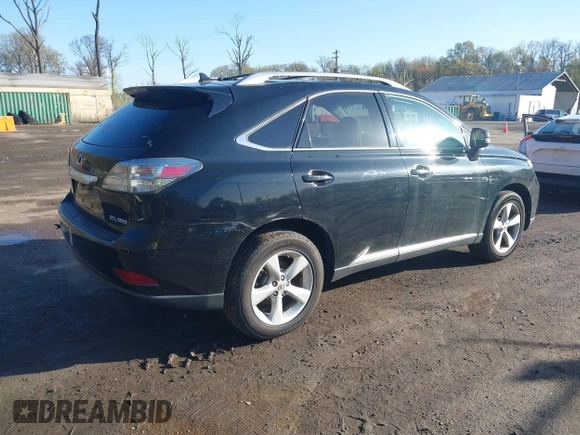 2012 Lexus RX 350 with VIN 2T2BK1BA7CC145430, listed as a IAAI auction lot 41974843 with 210,607 mi miles. Bid and sale history available at carsss.com. Image 4.