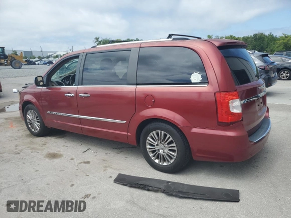 2011 Chrysler Town & Country Limited with VIN 2A4RR6DG6BR656150, listed as a Copart auction lot 51119625 with 0 mi miles and Salvage Title. Bid and sale history available at carsss.com. Image 2.