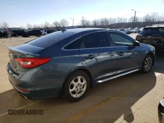 2016 Hyundai Sonata Sport with VIN 5NPE34AF6GH349300, listed as a Copart auction lot 49440105 with 97,571 mi miles and Salvage Title. Bid and sale history available at carsss.com. Image 3.