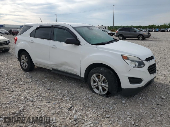 2017 Chevrolet Equinox LS z VIN 2GNALBEK7H1574023, wystawiony jako Copart lot #56935715 z przebiegiem 92 210 mil mil oraz Szkoda całkowita • Salvage title. Historia ofert i sprzedaży dostępna na DreamBid. Obrazek 4.