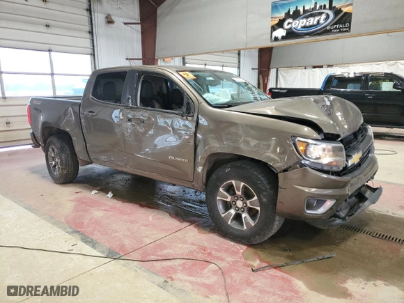 2015 Chevrolet Colorado 4WD Z71 with VIN 1GCGTCE38F1196993, listed as a Copart auction lot 50178015 with 107,079 mi miles and Salvage Title. Bid and sale history available at carsss.com. Image 4.