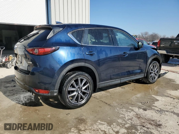 2018 Mazda CX-5 S Premium with VIN JM3KFBDM4J1318254, listed as a Copart auction lot 48506595 with 29,959 mi miles and Salvage Title. Bid and sale history available at DreamBid. Image 3.