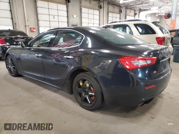 2016 Maserati Ghibli S Q4 with VIN ZAM57RTA9G1168309, listed as a Copart auction lot 68623683 with 73,612 mi miles. Bid and sale history available at carsss.com. Image 2.