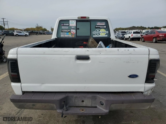 1997 Ford Ranger XL with VIN 1FTCR14A4VPB15565, listed as a Copart auction lot 77610414 with 206,192 mi miles and Salvage Title. Bid and sale history available at carsss.com. Image 10.