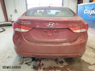 2011 Hyundai Elantra Ltd with VIN KMHDH4AE4BU089946, listed as a Copart auction lot 47494685 with 0 mi miles and Salvage Title. Bid and sale history available at carsss.com. Image 6.
