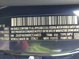 2019 Alfa Romeo Stelvio z VIN ZASPAKAN0K7C44623, wystawiony jako IAAI lot #42062414 z przebiegiem 68 722 mil mil oraz . Historia ofert i sprzedaży dostępna na DreamBid. Obrazek 9.