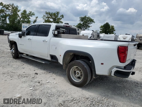 2022 Chevrolet Silverado 3500HD High Country with VIN 1GC4YVEY3NF128145, listed as a Copart auction lot 65826474 with 73,380 mi miles and Salvage Title. Bid and sale history available at carsss.com. Image 2.