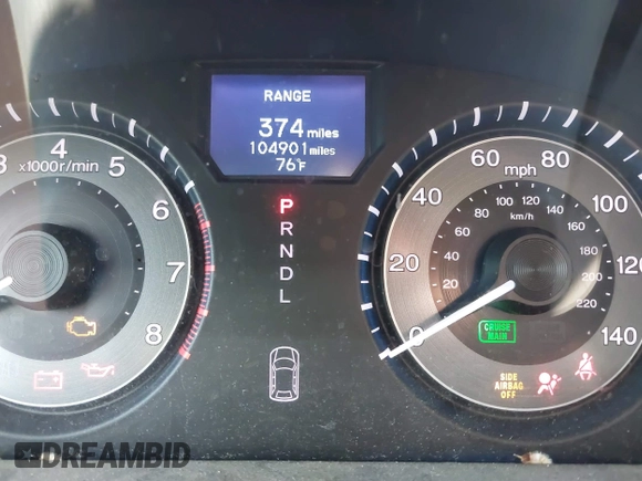 2013 Honda Odyssey Touring with VIN 5FNRL5H98DB080296, listed as a IAAI auction lot 42461843 with 104,901 mi miles and . Bid and sale history available at DreamBid. Image 15.